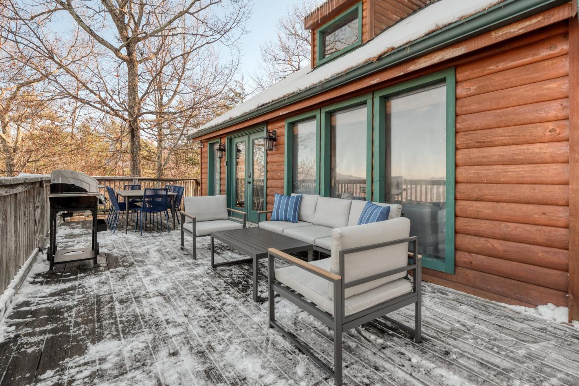 Fontana By Avantstay Gorgeous Mountain Cabin W Views Hot Tub Game Room Гатлінбург Екстер'єр фото